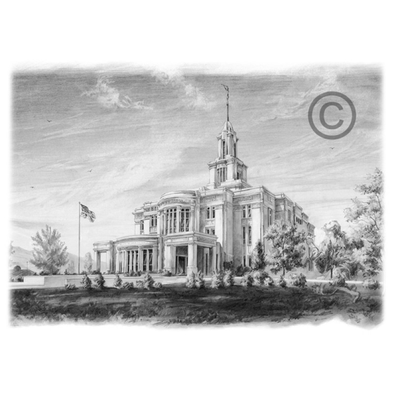 Payson Utah Temple Recommend Holder