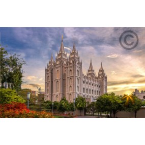 Salt Lake Temple No-Flip Recommend Holder