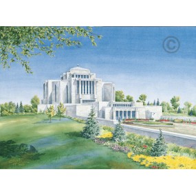 Cardston Alberta Temple Recommend Holder