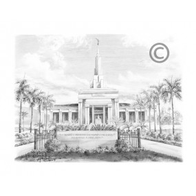 Apia Samoa Temple Recommend Holder