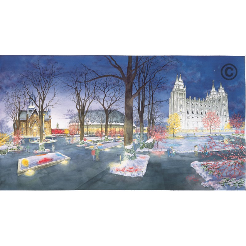 Salt Lake Temple (Lights at Temple Square)