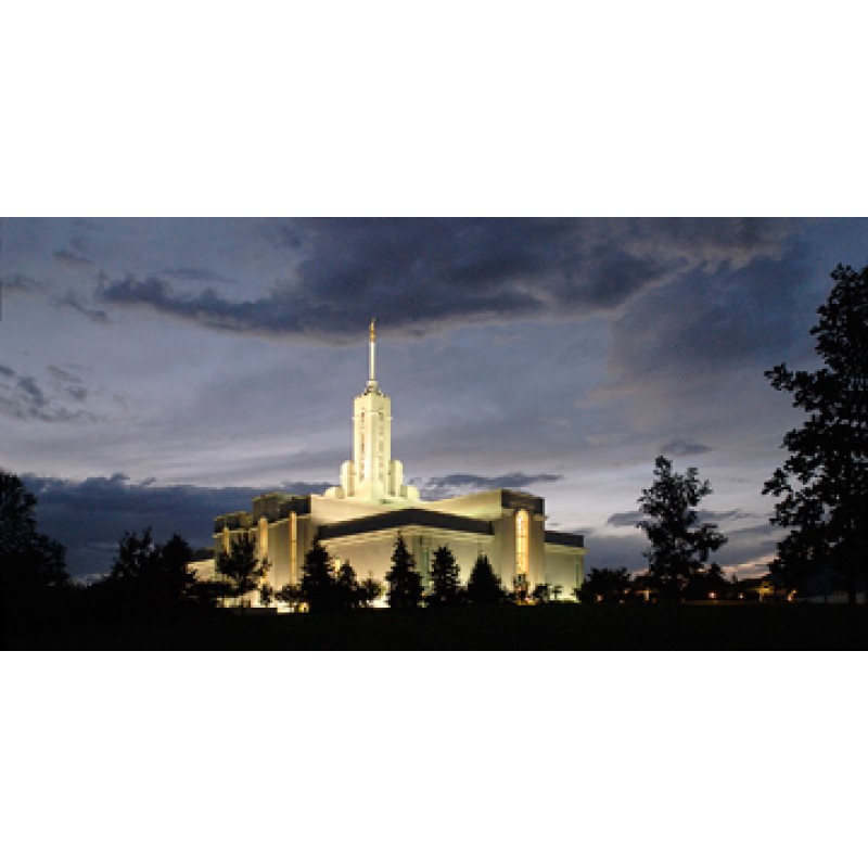 Mt. Timpanogos Utah Temple No-Flip Recommend Holder