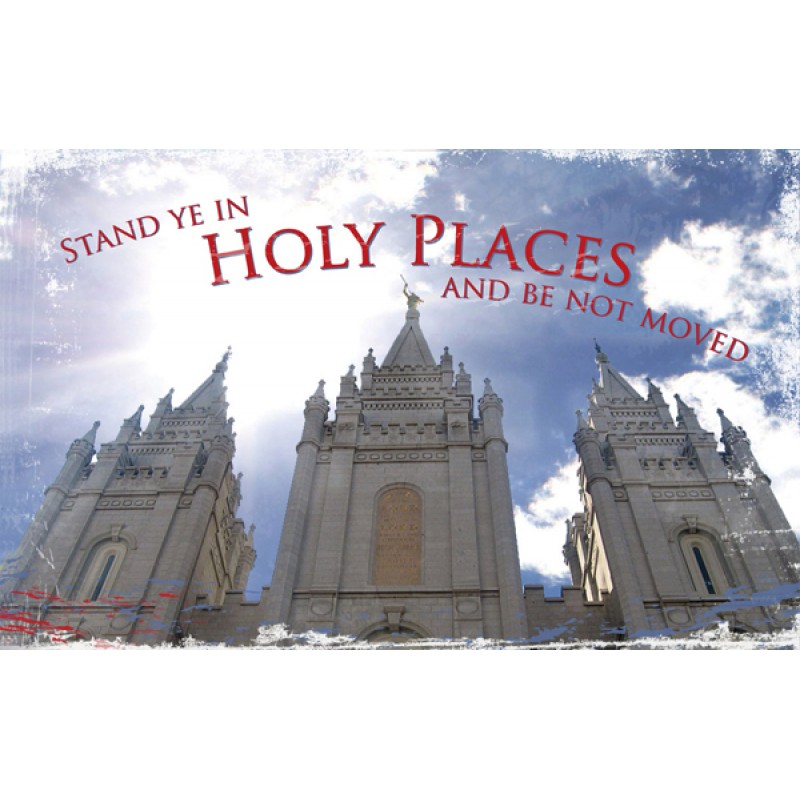 Stand Ye In Holy Places Youth Recommend Holder